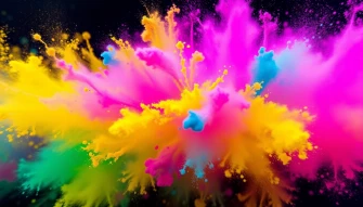 Color Powder Wallpaper