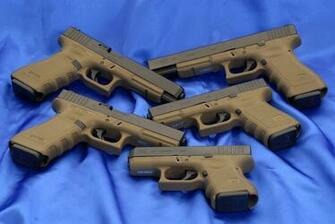 Glock 17od 34od 26od 19od 17lod Weapons Wallpaper