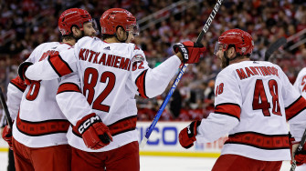 Hurricanes Have Goal 2nd Rout Devils For Lead Wnct