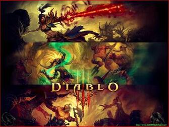 Diablo Wallpaper All Caracters Wizard Witch Doctor Barbarian
