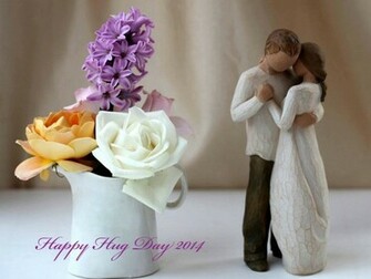 Love Hug Wallpaper