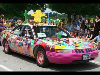 Candy Land Car Wallpaper