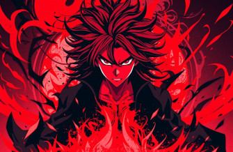 Red And Black Anime Wallpaper