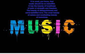 Music Quote Wallpaper HD