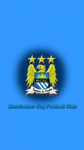 Man City Logo iPhone Wallpaper Background And