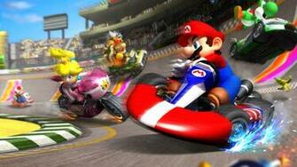 Mario Kart HD Wallpaper Background Image