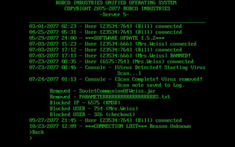 Fallout Terminal Emulator Log By 3dollarbill Dvart On