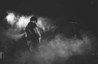 Musician Black And White Sing Singer