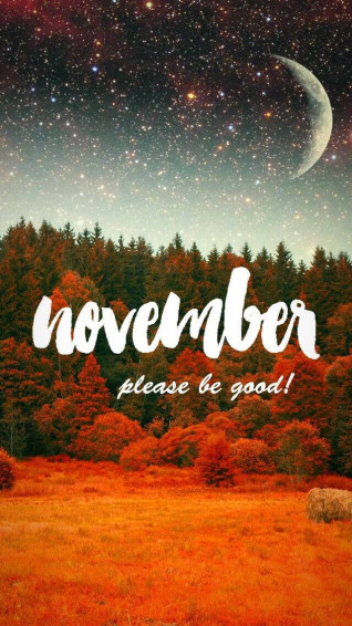 November iPhone Wallpaper