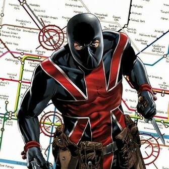 Marvel Comics Union Jack iPad Wallpaper