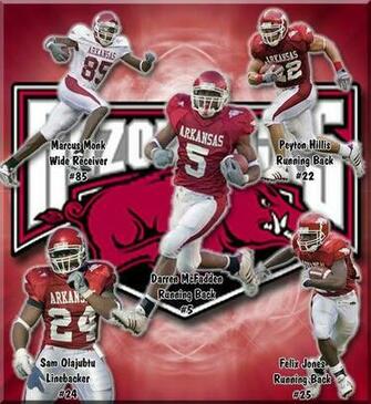 Razorbacks Football Arkansas Graphics Wallpaper