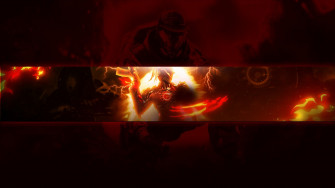 Fire Banner Black Wallpaper iPhone Dark