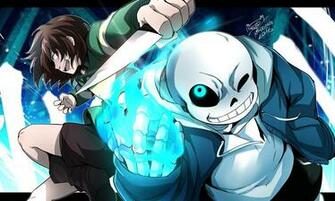 Chara Vs Sans HD Wallpaper Background Image Id