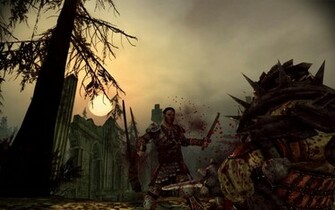Jami Burch Dragon Age Origins Wallpaper