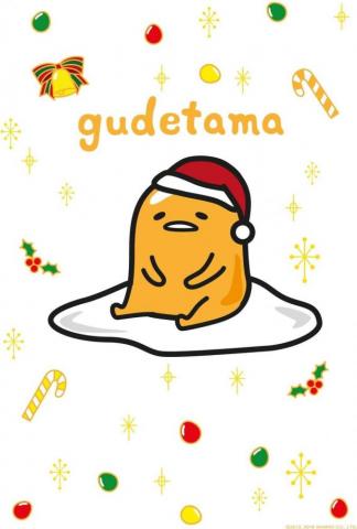 Gudetama Anime Christmas Kawaii Wallpaper