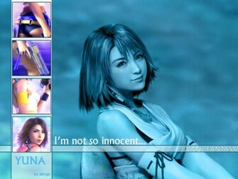 Wallpaper Yuna
