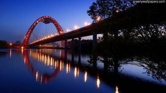 Moscow Bridge HD Widescreen