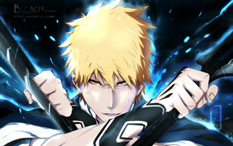 Ichigo New Zanpakuto Form Double Blade Bleach Anime HD Wallpaper