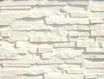 White Brick Texture Cladding Wallpaper