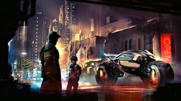 Wallpaper Id Futuristic Science Fiction Digital Art