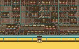 Circuit Diagram Illustration Music Moog Digital Art Vintage HD