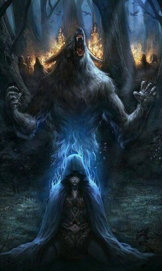 Werewolf Wallpaper For iPhone High Quality Area HD