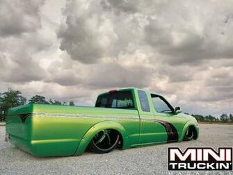Mini Truckin Wallpaper December Nissan Frontier Rear Angle