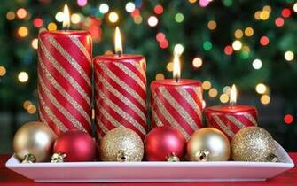 Christmas Candle Wallpaper