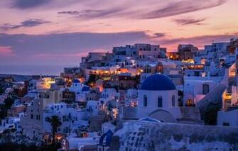 Old Street Wallpaper Santorini