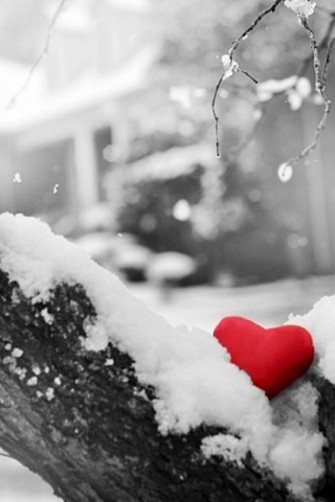 iPhone Wallpaper Valentine S Day Hearts Tjn I Love Snow