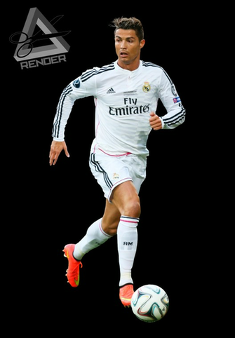 Cristiano Ronaldo Real Madrid Render By Raat96