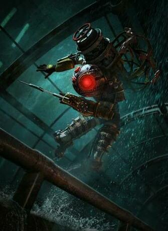 Bioshock Big Sister Wallpaper Video Games HD