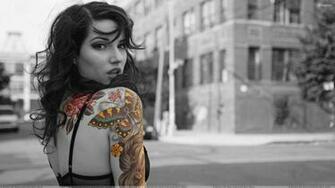 Tattoo Girl Wallpaper