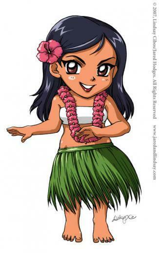 Tiny Cutie Hula Dancer By Lcibos
