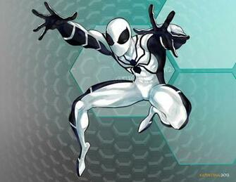 Spider Man White By Katukomal