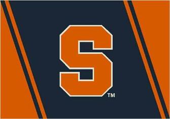 Syracuse Orange Team Logo Area Rug