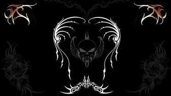 Black Skull Wallpaper HD