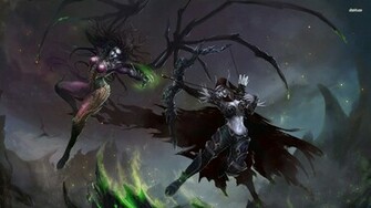 Sarah Kerrigan Vs Sylvanas Windrunner Wallpaper Game