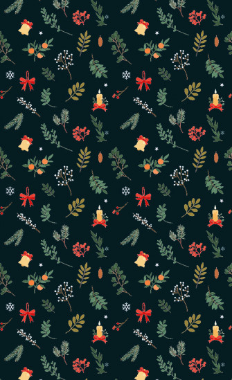 Dark Blue Christmas Wallpaper Cute Winter Aesthetic