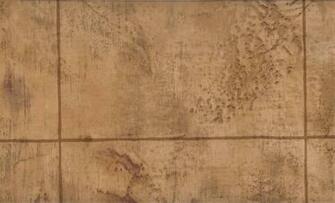 Wallpaper Copper Squares With Burgandy Green Patina