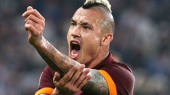 Radja Nainggolan Juventus Roma Serie A Goal