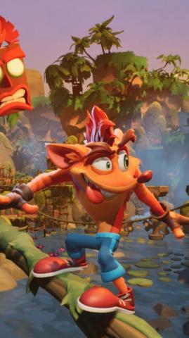 Crash Bandicoot It S About Time Jungle 4k Ultra HD Mobile