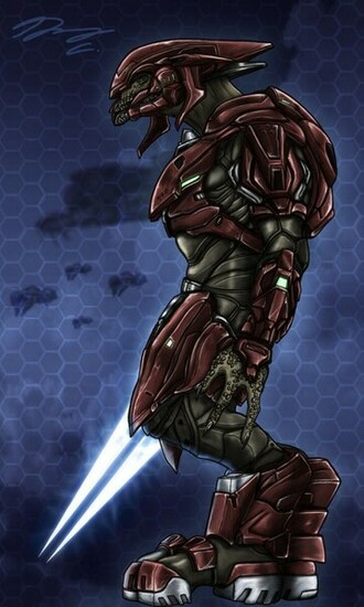 Halo Sangheili Officer By Guyver89