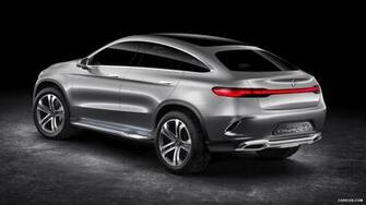 Mercedes Benz Coupe Suv Concept Rear HD Wallpaper