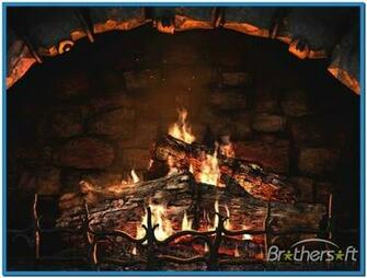 fireplace 3d screensaver and animated wallpaper