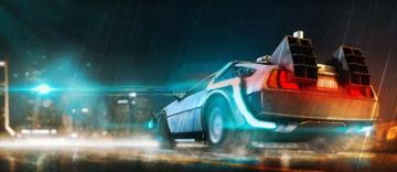 Back To The Future Movie Delorean