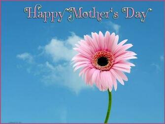 Happy Mothers Day Gerber Daisy Wallpaper