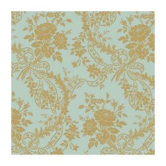 Anna Griffin X Gold Flocked Paper Blue At Scrapbook