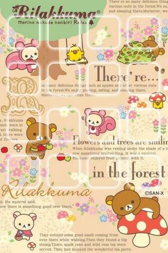 Rilakkuma iPhone Wallpaper Japanese
