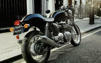 Triumph Thruxton Cafe Racer HD Wallpaper